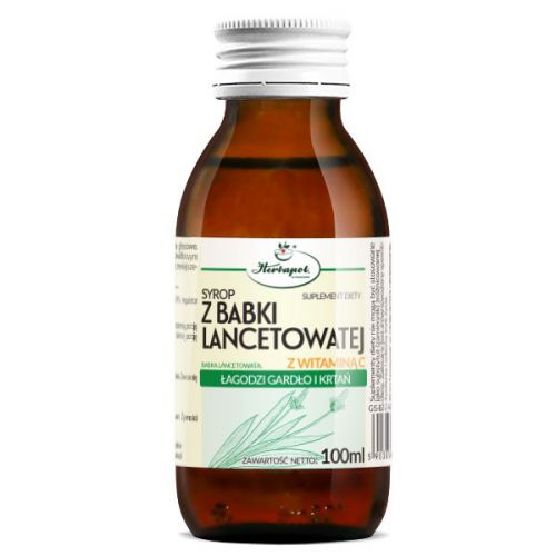Herbapol Syrop z Babki Lancetotowanej 100 ml Herbapol Syrop z Babki Lancetotowanej 100 ml