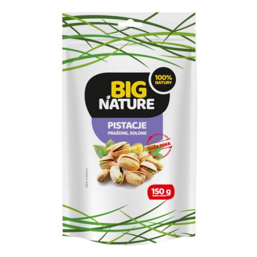 Big Nature Pistacje prażone solone 150 gr Big Nature Pistacje prażone solone 150 gr