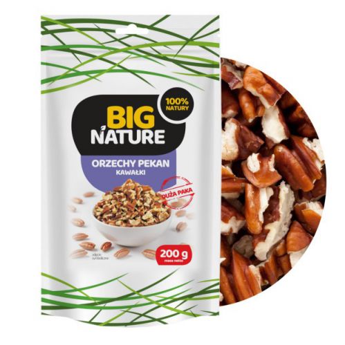 Big Nature Orzechy Pekan 200 g Big Nature Orzechy Pekan 200 g