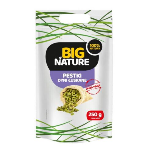 Big Nature Pestki Dyni łuskane 250 g Big Nature Pestki Dyni łuskane 250 g
