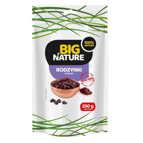 Big Nature Rodzynki suszone 250 g Big Nature Rodzynki suszone 250 g