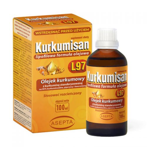 Asepta Kurkumisan L97 100 ml olej kurkumowy Asepta Kurkumisan L97 100 ml olej kurkumowy