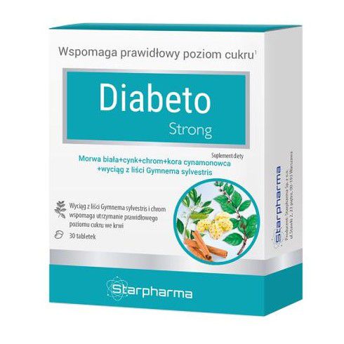 Starpharma Diabeto Strong 30 t. Starpharma Diabeto Strong 30 t.