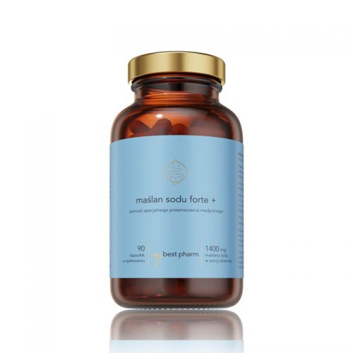 MyBestPharm Maślan Sodu Forte 90 kapsułek MyBestPharm Maślan Sodu Forte 90 kapsułek