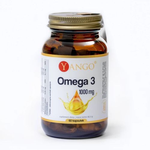 Yango Omega 3 Kwasy Tłuszczowe 60 K Yango Omega 3 Kwasy Tłuszczowe 60 K